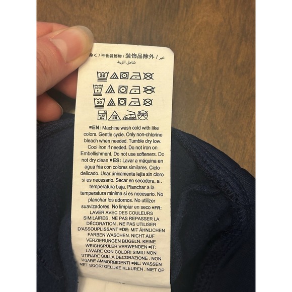 Notre Dame Fighting Irish Hoodie Mens XL NCAA Football Navy Blue Camo Fanatics - Picture 8 of 8